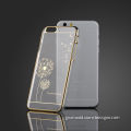 Wholesale Diamond Electroplate Tpu Mobile Phone Case